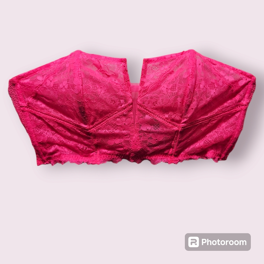 Victoria Secret Hot Pink Bralette Size XL NEW WITHOUT TAGS